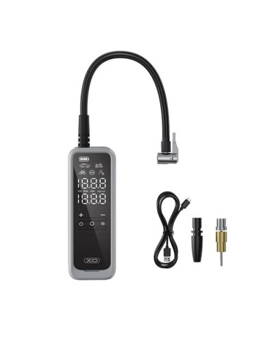 INFLADOR PORTATIL INALAMBRICO CON POWERBANK CZ018 XO