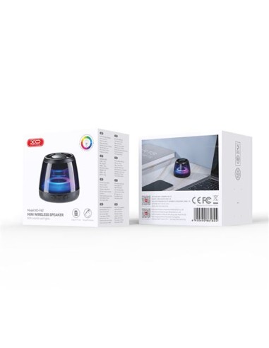 ALTAVOZ BLUETOOH SOBREMESA 5W F62 MINI NEGRO XO