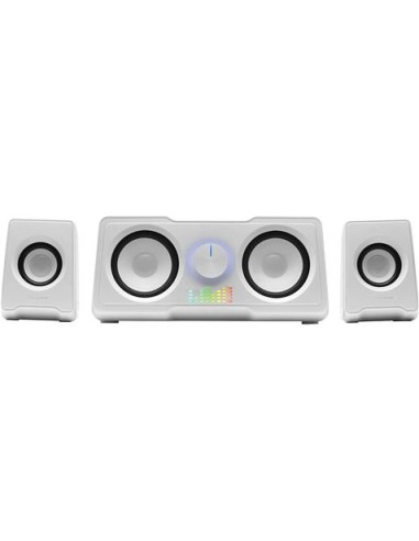 ALTAVOCES GAMING 2.2 35W BLANCO MARS GAMING
