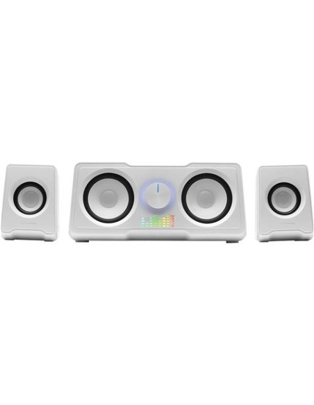 ALTAVOCES GAMING 2.2 35W BLANCO MARS GAMING