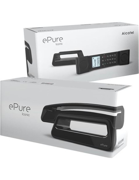 TELEFONO FIJO INALAMBRICO EPURE ICONIC NEGRO ALCATEL