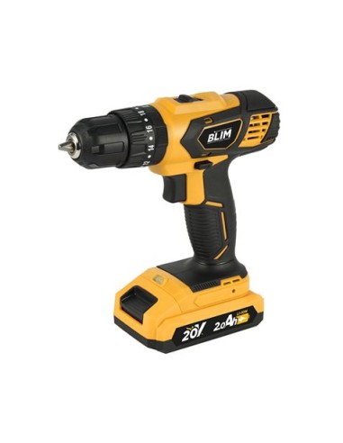 PACK 20V TALADRO PERCUTOR + RADIAL 115/125MM | BATERIAS 2AH Y 4AH BLIM