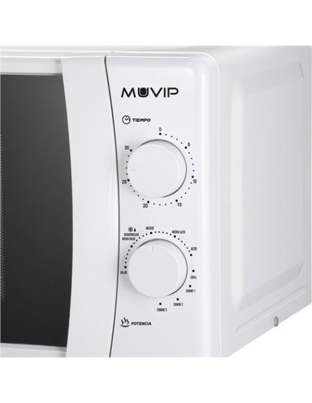 MICROONDAS 20 LITROS 700W CON GRILL Y FUNCIÃ“N DESCONGELACIÃ“N MUVIP