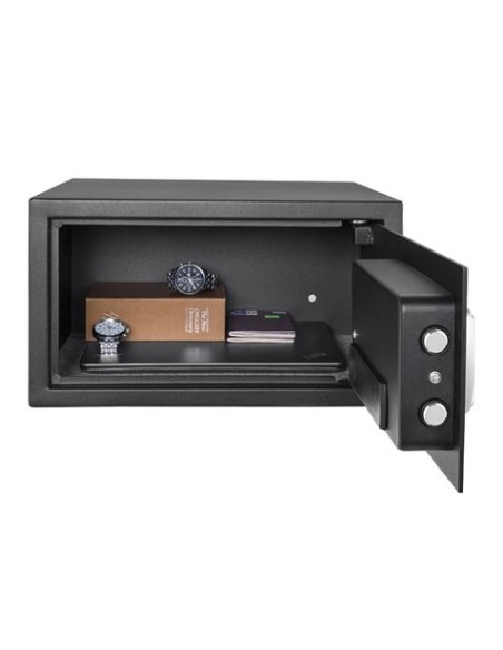 CAJA FUERTE ELECTRÃ“NICA 250X350X250MM CROMAD