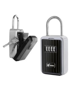 CAJA DE SEGURIDAD COMBINACIÃ“N PARA LLAVES CON GANCHO CROMAD