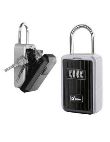 CAJA DE SEGURIDAD COMBINACIÃ“N PARA LLAVES CON GANCHO CROMAD
