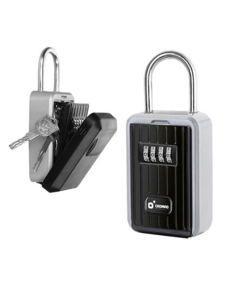 CAJA DE SEGURIDAD COMBINACIÃ“N PARA LLAVES CON GANCHO CROMAD