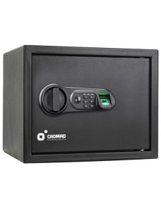 CAJA FUERTE ELECTRÃ“NICA CON DETECTOR DE HUELLA 300X380X300MM CROMAD