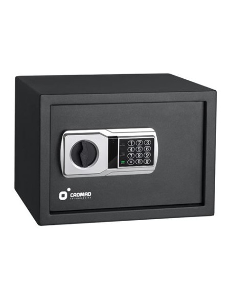 CAJA FUERTE ELECTRÃ“NICA 229X405X336MM CROMAD