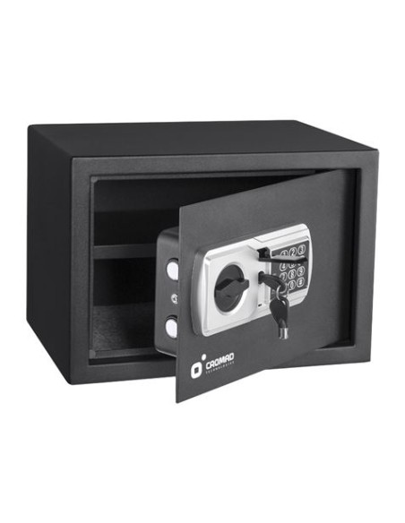 CAJA FUERTE ELECTRÃ“NICA 229X405X336MM CROMAD
