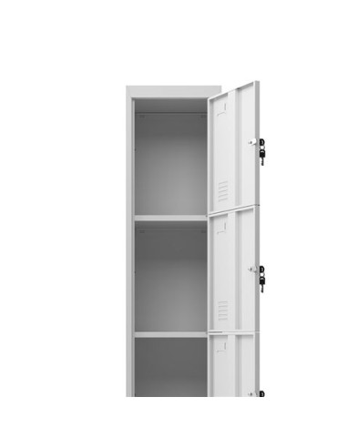 TAQUILLA METÃLICA 4 PUERTAS 1800X300X500MM CROMAD