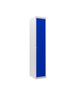 TAQUILLA METÃLICA 1 PUERTA 1800X300X500MM AZUL CROMAD