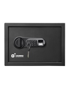 CAJA FUERTE ELECTRÃ“NICA CON DETECTOR DE HUELLA 250X350X250MM CROMAD 2