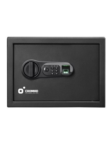 CAJA FUERTE ELECTRÃ“NICA CON DETECTOR DE HUELLA 250X350X250MM CROMAD