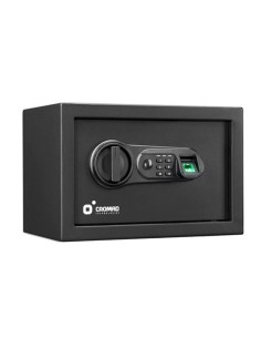 CAJA FUERTE ELECTRÃ“NICA CON DETECTOR DE HUELLA 200X310X200MM CROMAD