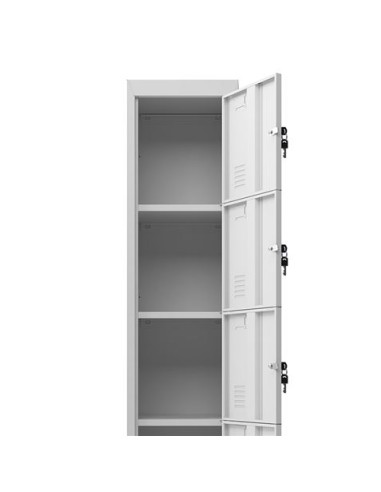TAQUILLA METÃLICA 5 PUERTAS 1800X300X500MM CROMAD