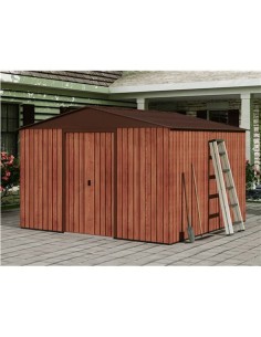 CASETA DE METAL | PUERTAS CORREDERAS 300X304.5X214.5CM (9.14M2) EFECTO MADE 2