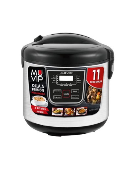 OLLA MULTIFUNCIÃ“N PROGRAMABLE 5 LITROS | 11 PROGRAMAS 900W MUVIP
