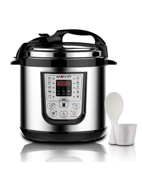 OLLA A PRESIÃ“N PROGRAMABLE 6 LITROS | 15 PROGRAMAS 1000W MUVIP