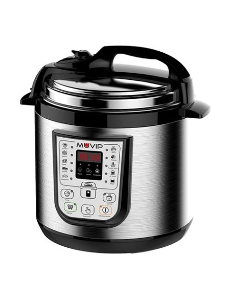 OLLA A PRESIÃ“N PROGRAMABLE 6 LITROS | 15 PROGRAMAS 1000W MUVIP