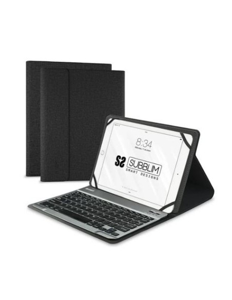 FUNDA CON TECLADO BLUETOOTH EXTRAIBE 10.1-10.8\" SUBBLIM
