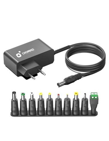 CARGADOR UNIVERSAL AUTOMÃTICO 24W | 11 PUNTAS CROMAD