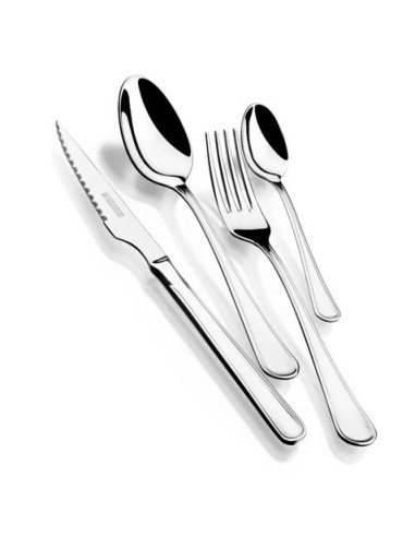 SET 24 CUBIERTOS ACERO INOX MANILA MONIX