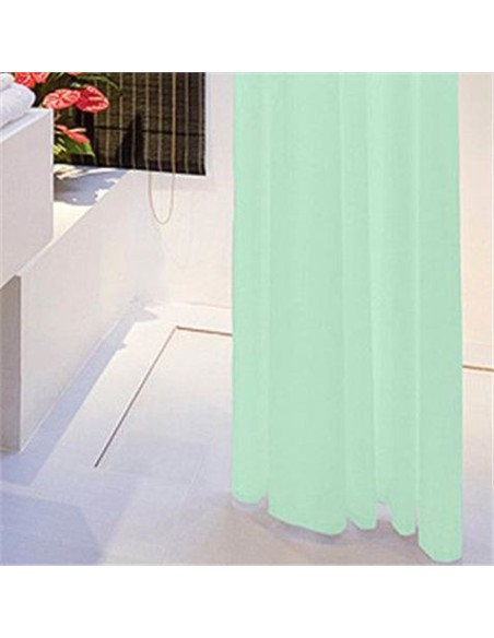 CORTINA DE BAÃ‘O 140X180 VERDE HBS