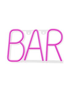 LAMPARA DECORATIVA NEON LED BAR FOREVER