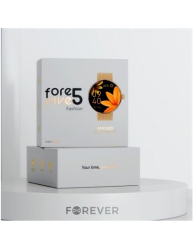 SMARTWATCH FOREVIVE SB-365 GOLD FOREVER