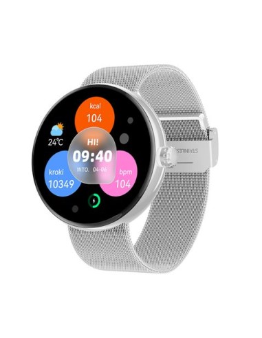 SMARTWATCH FOREVIVE SB-365 SILVER FOREVER