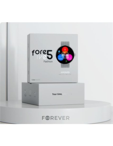SMARTWATCH FOREVIVE SB-365 SILVER FOREVER