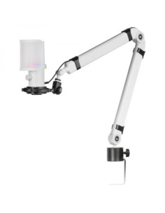 MICROFONO MMIC-XT BLANCO | BRAZO REGULABLE | RGB | ACCESORIOS | MARS GAMING