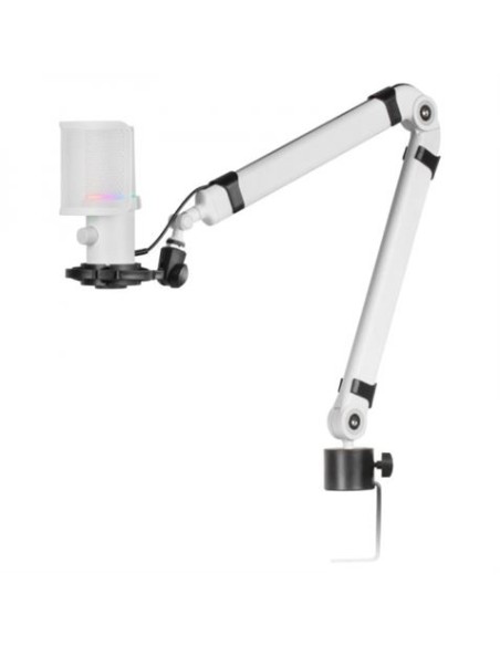 MICROFONO MMIC-XT BLANCO | BRAZO REGULABLE | RGB | ACCESORIOS | MARS GAMING