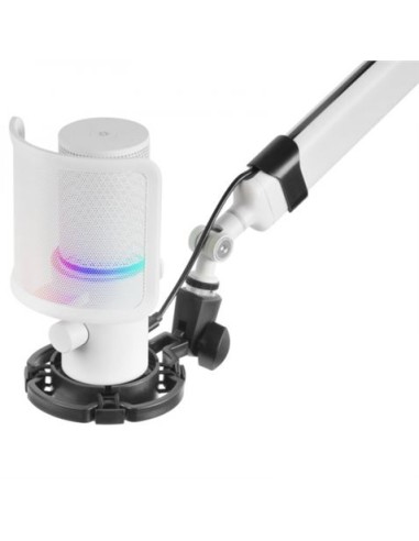 MICROFONO MMIC-XT BLANCO | BRAZO REGULABLE | RGB | ACCESORIOS | MARS GAMING