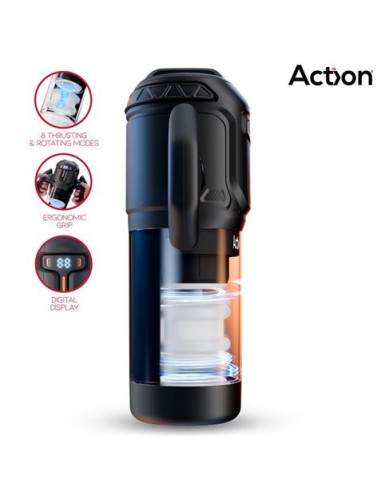 MASTURBADOR MASCULINO AUTOMATICO CLIMAX ZYON ACTION