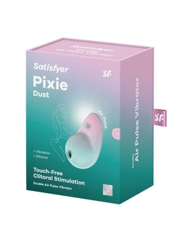 SUCCIONADOR CLITORIS CON VIBRACION PIXIE DUST SATISFYER