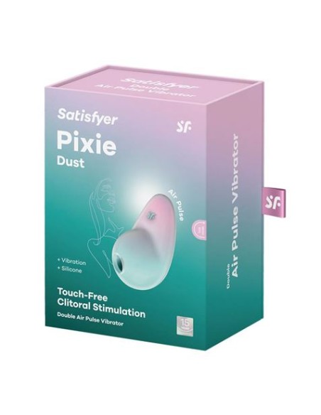 SUCCIONADOR CLITORIS CON VIBRACION PIXIE DUST SATISFYER