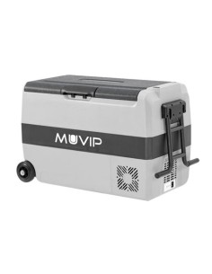 NEVERA PORTATIL CON COMPRESOR 44 LITROS 80W CON RUEDAS DOBLE ZONA MUVIP 2