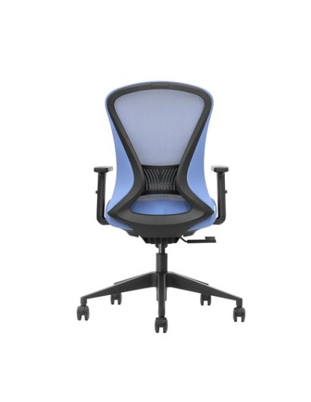 SILLA OFICINA GAMA SENIOR SE1700 AZUL CROMAD
