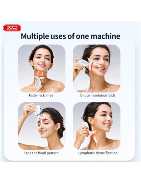 MASAJEADOR CUELLO Y NUCA CON LUMINOTERAPIA FG05 XO