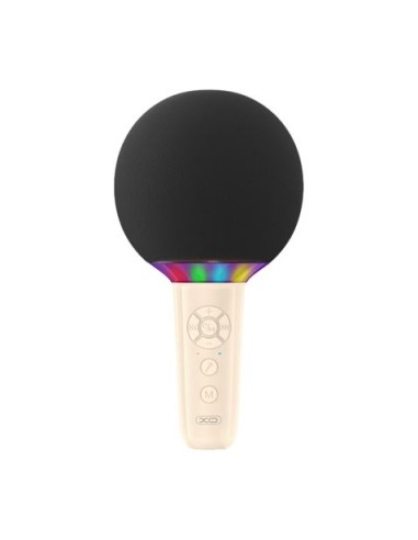 MICROFONO INALAMBRICO PARA KARAOKE BE50 BEIGE XO