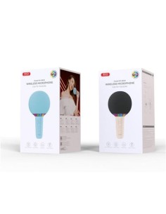 MICROFONO INALAMBRICO PARA KARAOKE BE50 BEIGE XO 2