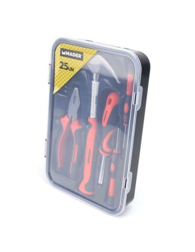 KIT HERRAMIENTAS 25PCS MADER