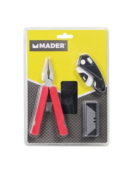 ALICATE MULTIFUNCIÃ“N CON CUCHILLA Y BOLSA MADER