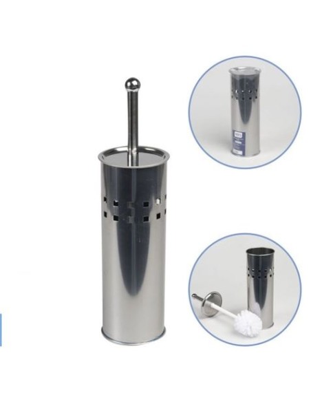 ESCOBILLERO WC INOX ZEUS