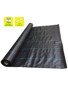 MALLA ANTIHIERBAS NEGRA 100GR 2X10M SUNGARDEN