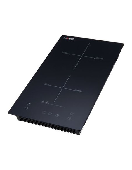 COCINA DE INDUCCIÃ“N 2 FUEGOS 3300W ENCASTRE + SOBREMESA MUVIP