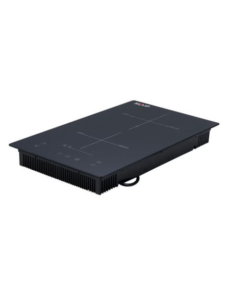 COCINA DE INDUCCIÃ“N 2 FUEGOS 3300W ENCASTRE + SOBREMESA MUVIP