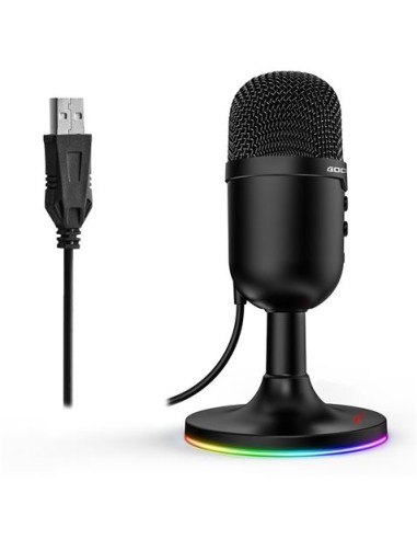 MICRÃ“FONO GAMING RGB USB G13 | CANCELACIÃ“N DE RUIDO COOLSOUND